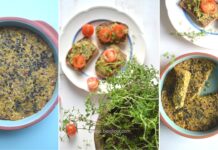 Wegański pasztet z kaszy jaglanej i quinoa z boczniakami