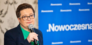 Partie pożerają własnych ojców Katarzyna Lubnauer obecna szefowa Nowoczesnej. Fot. Newsbar.pl