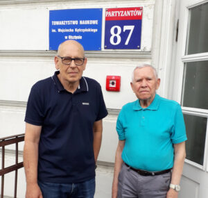 Tadeusza Baryła (z lewej) i Mieczysław Jackiewicz. Fot. Stanisław Brzozowski rozmowcy 300x285 Dokąd zmierza Białoruś?