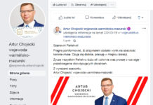 Wojewoda zarażony koronawirusem