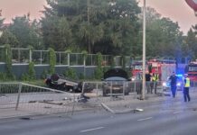 Makabryczny wypadek na ulicy Bałtyckiej w Olsztynie